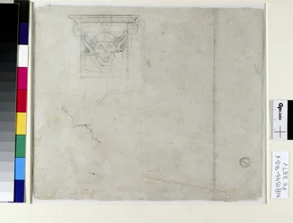 Sketch of an Ornament for the Tomb of Pope Julius II